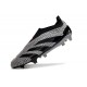 adidas Botas Futbol Predator Elite Laceless FG Carbón Negro