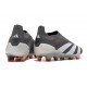 adidas Botas Futbol Predator Elite Laceless FG Negro Blanco