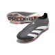 adidas Botas Futbol Predator Elite Laceless FG Negro Blanco