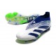 adidas Botas Futbol Predator Elite Laceless FG Azul Blanco Verde