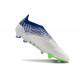 adidas Botas Futbol Predator Elite Laceless FG Azul Blanco Verde