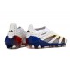 adidas Botas Futbol Predator Elite Laceless FG Blanco Gris Azul