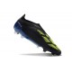 adidas Botas Futbol Predator Elite Laceless FG Negro Verde