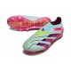 adidas Botas Futbol Predator Elite Laceless FG Casi Azul Rosa