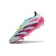 adidas Botas Futbol Predator Elite Laceless FG Casi Azul Rosa