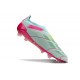 adidas Botas Futbol Predator Elite Laceless FG Casi Azul Rosa