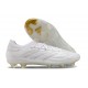 adidas Copa Pure II + FG Bota Piel Ftwr Blanco Dorado Met