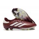 adidas Copa Pure II + FG Bota Sombra Rojo Blanco Team Amarillo Solar