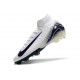 Bota Nike Air Zoom Mercurial Superfly X Elite FG Blanco Azul