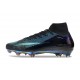 Bota Nike Air Zoom Mercurial Superfly X Elite FG Negro Violeta