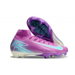 Bota Nike Air Zoom Mercurial Superfly X Elite FG Violeta Azul