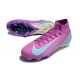 Bota Nike Air Zoom Mercurial Superfly X Elite FG Violeta Azul