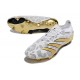 adidas Predator Elite L FG Dorado Blanco Gris