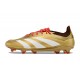 adidas Predator Elite L FG Dorado Met Blanco Rojo