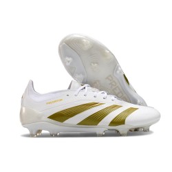 adidas Predator Elite L FG Blanco Dorado