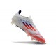 Adidas F50 Elite FG Botines de Futbol Blanco Rojo Azul