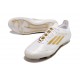 Adidas F50 Elite FG Botines de Futbol Ftwr Blanco Dorado Met