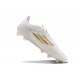 Adidas F50 Elite FG Botines de Futbol Ftwr Blanco Dorado Met