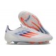 Adidas F50 Elite FG Botines de Futbol Blanco Rojo Azul