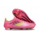 Adidas F50 Elite FG Botines de Futbol Rosa Amarillo