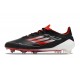 Adidas F50 Elite FG Botines de Futbol Negro Rojo