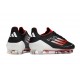 Adidas F50 Elite FG Botines de Futbol Negro Rojo