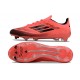 Adidas F50 Elite FG Botines de Futbol Rojo Negro