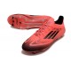 Adidas F50 Elite FG Botines de Futbol Rojo Negro