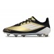 Adidas F50 Elite FG Botines de Futbol Dorado Met Negro Blanco