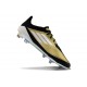 Adidas F50 Elite FG Botines de Futbol Dorado Met Negro Blanco