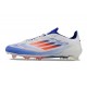 Adidas F50 Elite FG Botines de Futbol Blanco Azul Rojo