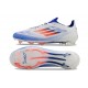 Adidas F50 Elite FG Botines de Futbol Blanco Azul Rojo