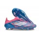 Adidas F50 Elite FG Botines de Futbol Solar Azul Ftwr Blanco Solar Rosa