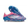 Adidas F50 Elite FG Botines de Futbol Solar Azul Ftwr Blanco Solar Rosa