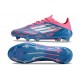 Adidas F50 Elite FG Botines de Futbol Solar Azul Ftwr Blanco Solar Rosa