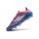 Adidas F50 Elite FG Botines de Futbol Solar Azul Ftwr Blanco Solar Rosa