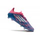 Adidas F50 Elite FG Botines de Futbol Solar Azul Ftwr Blanco Solar Rosa