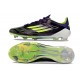 Adidas F50 Elite FG Botines de Futbol Morado Unity Blanco Limón Lúcido