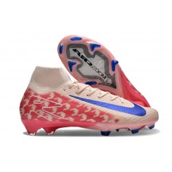 Nike Zoom Mercurial Superfly 10 Elite FG Rosa Rojo Azul