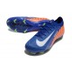 Botas Nike Mercurial Vapor XVI Elite FG Azul Naranja Blanco