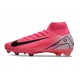 Nike Air Zoom Mercurial Superfly X Elite FG Rosa Blanco Negro