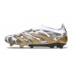 adidas Botas Futbol Predator Elite Laceless FG Blanco Oro Gris