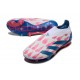 adidas Botas Futbol Predator Elite Laceless FG Ftwr Blanco Solar Azul Solar Rosa