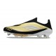 Zapatillas Adidas F50+ Laceless FG X Messi Dorado Met Negro Blanco