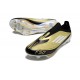 Zapatillas Adidas F50+ Laceless FG X Messi Dorado Met Negro Blanco