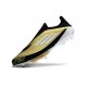 Zapatillas Adidas F50+ Laceless FG X Messi Dorado Met Negro Blanco