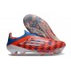 Zapatillas Adidas F50+ Laceless FG Rojo Azul Blanco