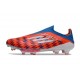 Zapatillas Adidas F50+ Laceless FG Rojo Azul Blanco