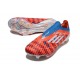 Zapatillas Adidas F50+ Laceless FG Rojo Azul Blanco