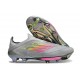 Zapatillas Adidas F50+ Laceless FG Gris Rosa Amarillo